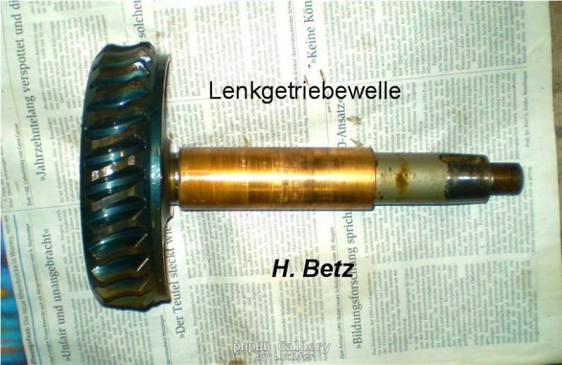 D70 Lenkgetriebewelle