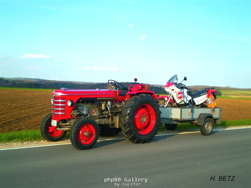 Rückfahrt von der Technorama ULM 2008