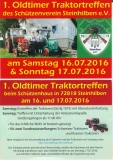 16-17.07.2016 Oldtimer Traktor-Treffen in 72818 Steinhilben